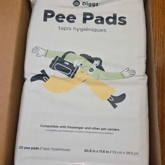 20 pet pee pads
