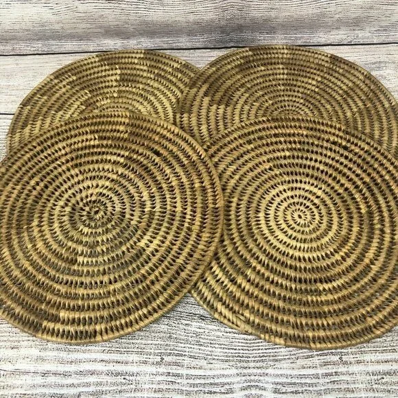 Woven Wicker Rattan 14.5