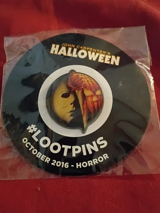 2016 Loot crate pin Halloween John Carpenter