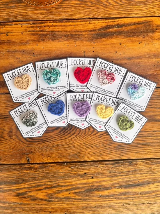 Heart Pocket Hug Set