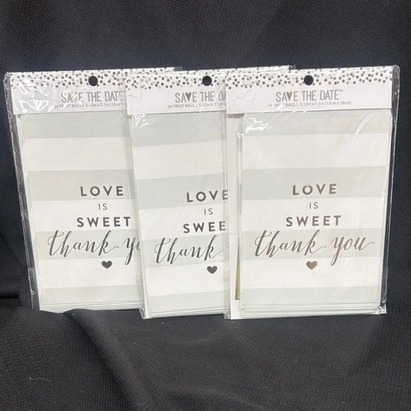 Love is Sweet Thank You Treat Bags