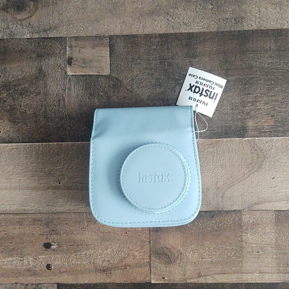 Instax Fujifilm Mini Camera Case Crossbody 8 Or 9 Ice blue