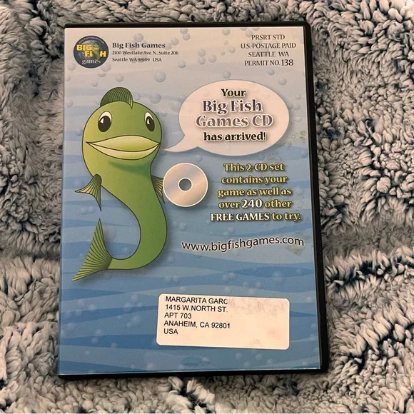 ✨10 for $15✨ Big Fish Games For Windows 2 Discs