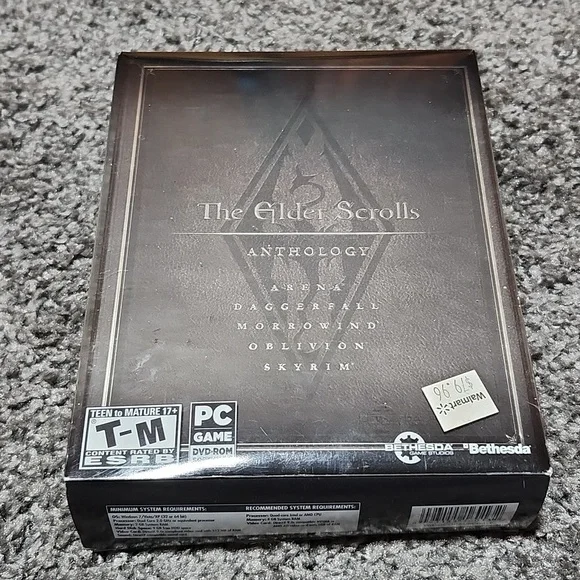 THE ELDER SCOLLS SAGA PC GAME DVD-ROM SOFTWARE BOX SET