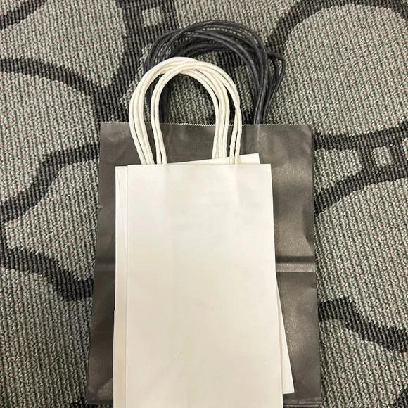 Black and White Party Bags