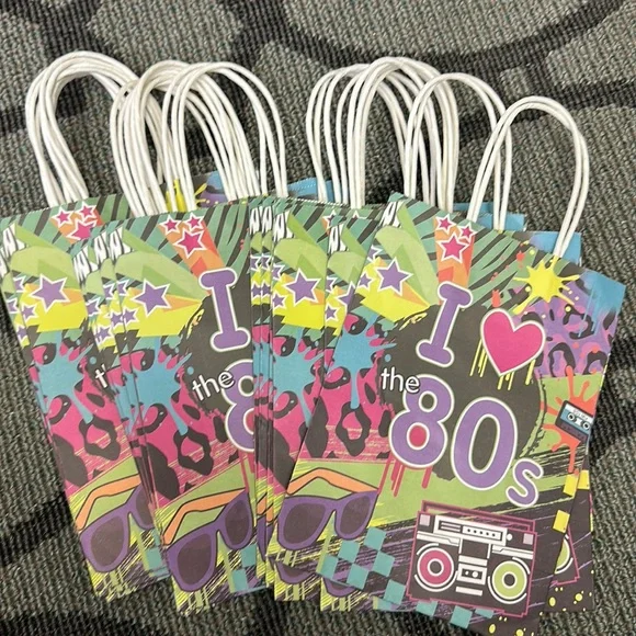 80s Themed Party Bags