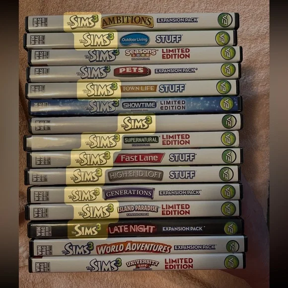 The Sims3 win Mac EA PC Games Lot of 15