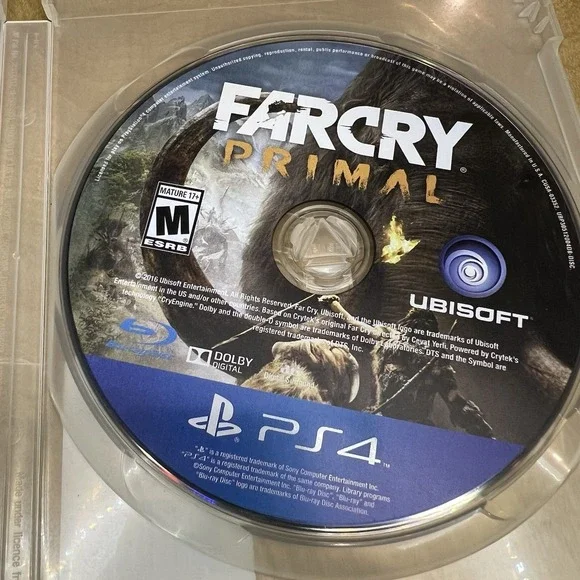 Far Cry Primal (Sony PlayStation 4, 2016) PS4 Disc Only