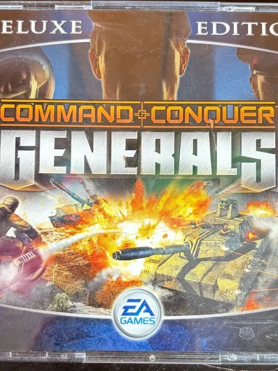 Command & Conquer Generals Deluxe Edition (PC 2003 Complete 4 Discs) - EUC