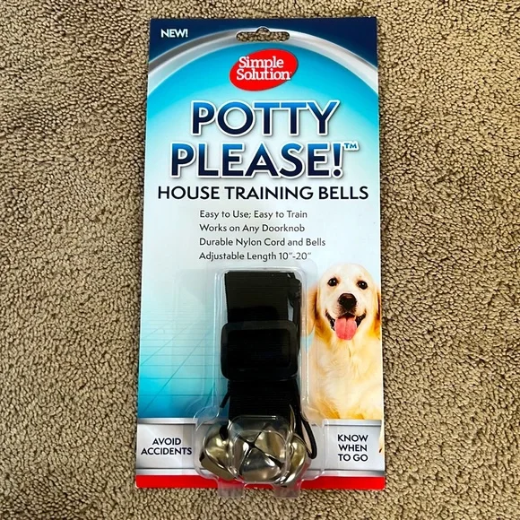 Simple Solution Potty Please House Training Bells for Dogs NEW!!