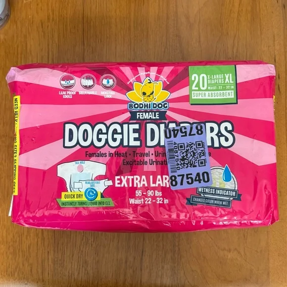 Bodhi Female Doggie Diapers Size XL