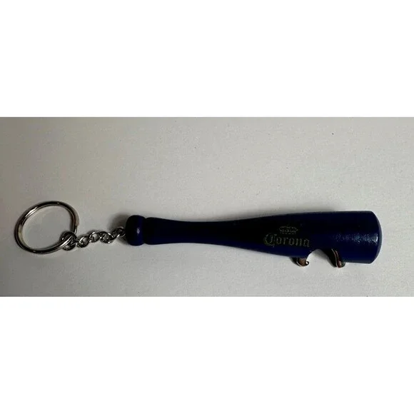 Corona Baseball Bat Bottle Opener Keychain Lot 3