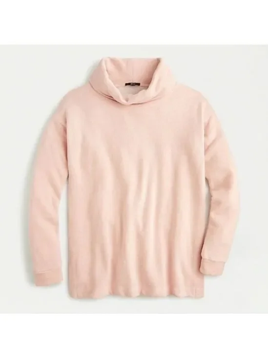 J. Crew Funnelneck Fleece Sweatshirt