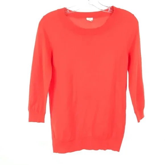 Size XS J. Crew Knit Cotton Pullover Knit Sweater