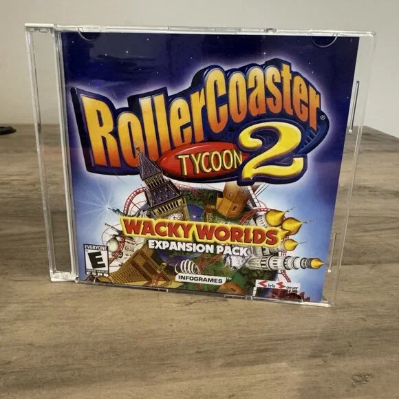 Roller Coaster Tycoon 2 Wacky Worlds Expansion Pack