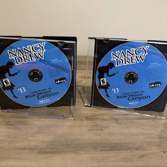 Nancy Drew Last Train To Blue Moon Canyon PC CD ROM