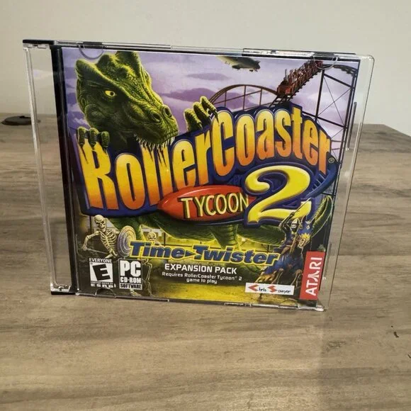 Roller Coaster Tycoon 2 Time Twister Expansion Pack PC CD ROM