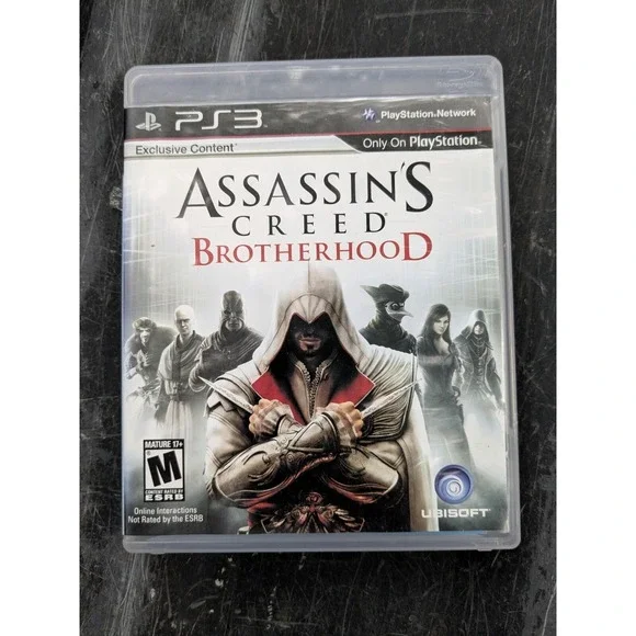 Assassin's Creed: Brotherhood (Sony PlayStation 3, 2010) - CIB Tested & Working