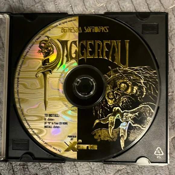 Elder Scrolls: Chapter 2 Daggerfall Vintage PC DOS and Windows 1996