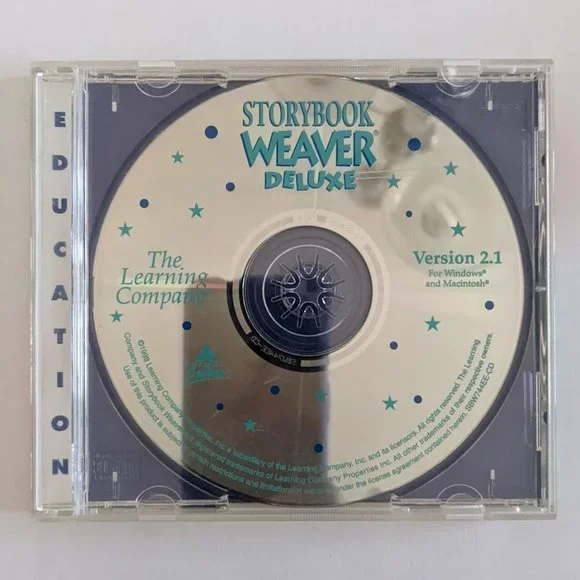 The Learning Company Storybook Weaver Deluxe CD PC Game