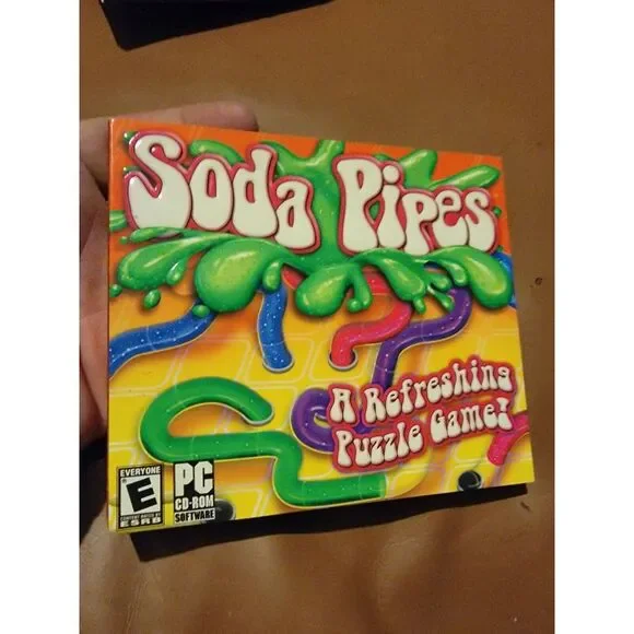 Soda Pipes PC CD-Rom 2005 windows puzzle action game