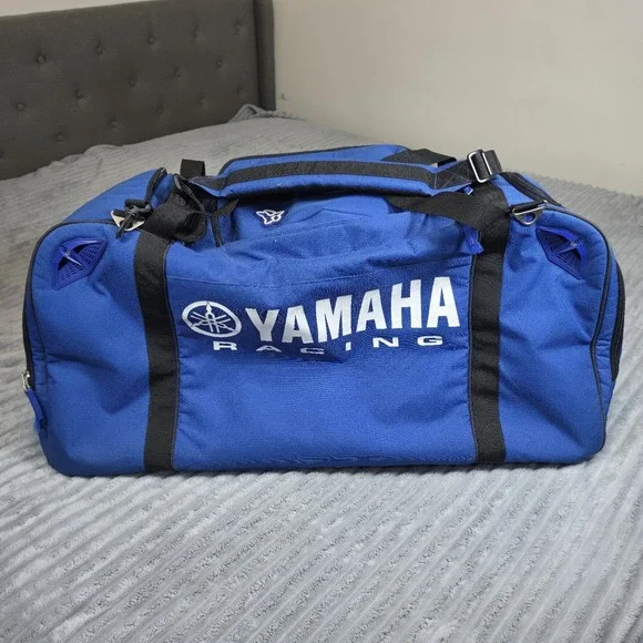 Fox Racing X Yamaha Blue Duffle Bag Large Motorcross 35x14x14 XXL Motorcycle