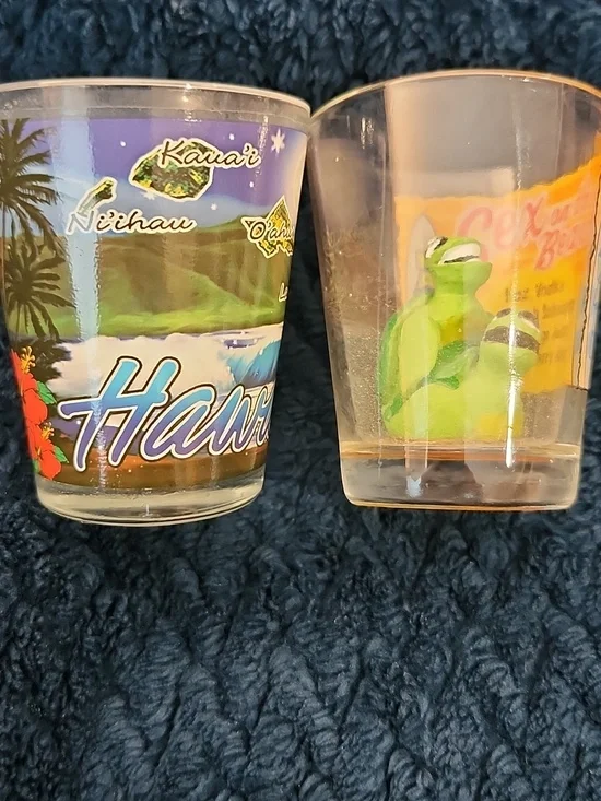 Hawaii Novelty Shot Glasses Two