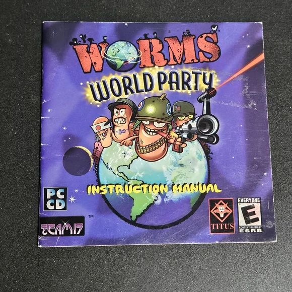 Worms World Party PC Instruction Manual