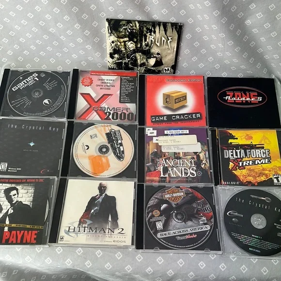 Old Computer Games and Cheat Codes 12 Games