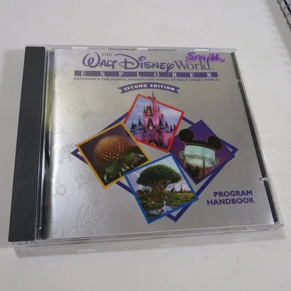 Walt Disney World EXPLORER Computer Game OUT OF DATE SOFTWARE