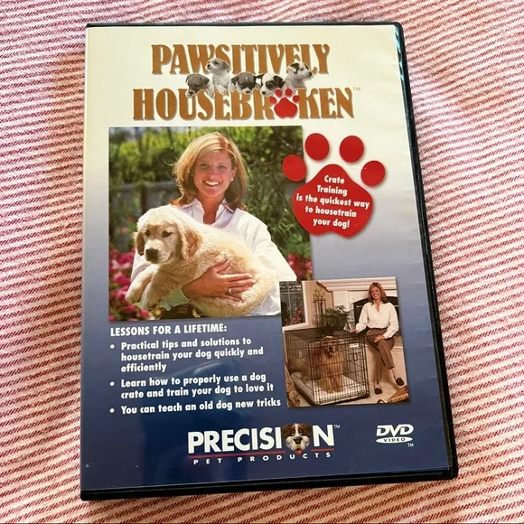 Pawsitively Housebroken Lessons For A Lifetime Dog Pet Crate Training DVD
