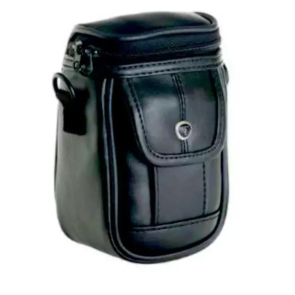Nikon Icon Black Faux Leather Camera Case