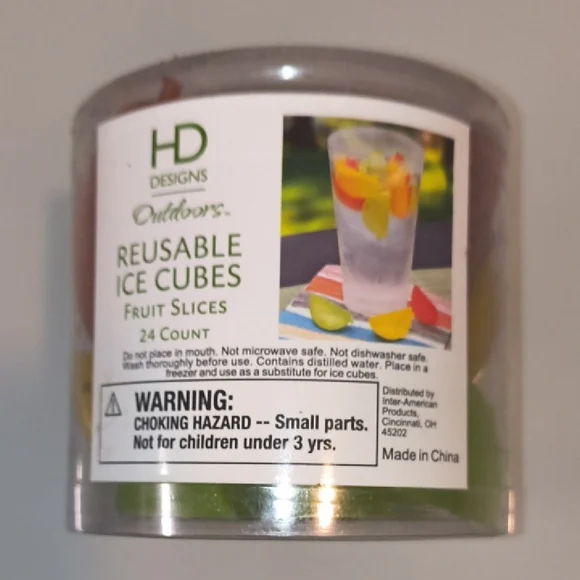 Outdoors Reusable Ice Cubes - Fruit Slices