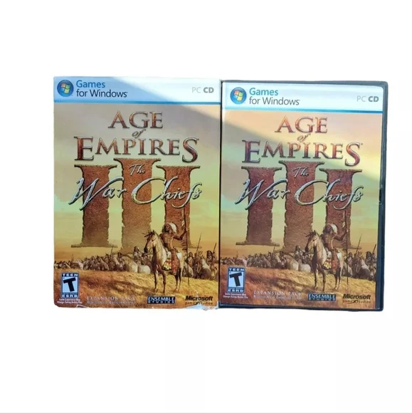 Age Of Empires 3 The War Chiefs Expansion PC Gaming AOE