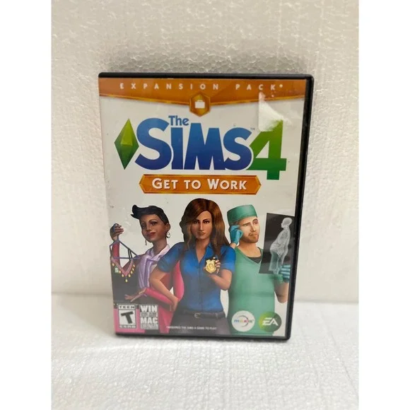 The Sims 4 Get To‎ Work (PC MAC WINDOWS)