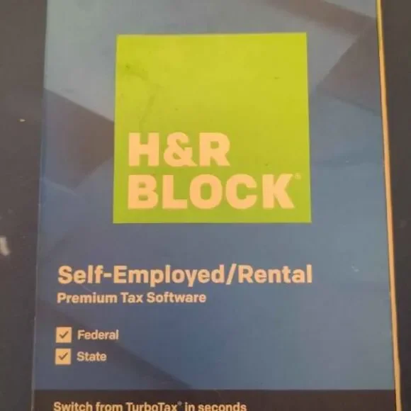 H&R Block Self-Employed/Rental Premium Tax Software