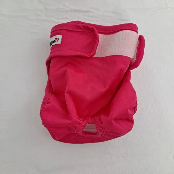 Dog Diaper Pink Washable Medium