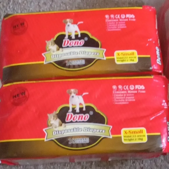 Dog Diapers Pink (4)