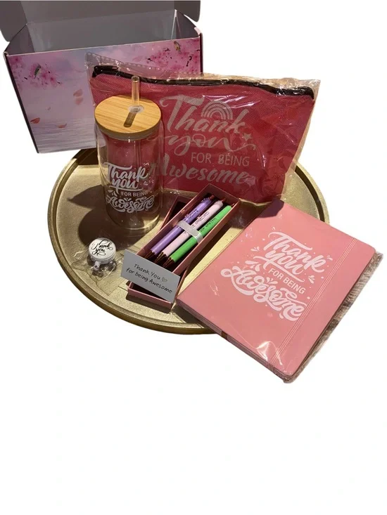 Pink 'Thank You For Being Awesome' Gift Set - Home Party Supplies