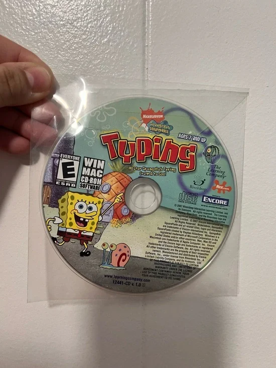 Typing CD-ROM Game - Yellow