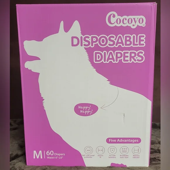 Cocoyo Doggie Diapers 49 Count