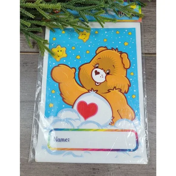 8 Vintage Care Bears Party Gift Bags NWT