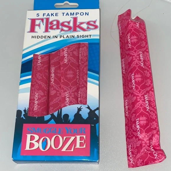 Tampon Flasks - Pink
