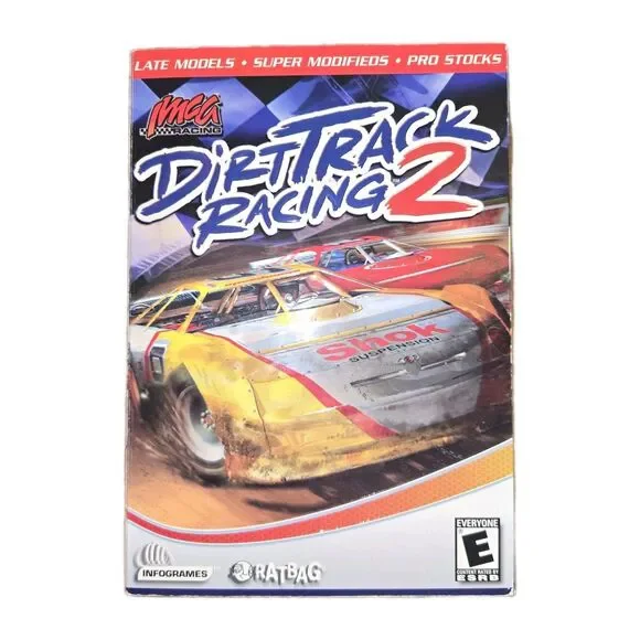 NEW PC Dirt Track Racing 2 Video Game RARE With Box
