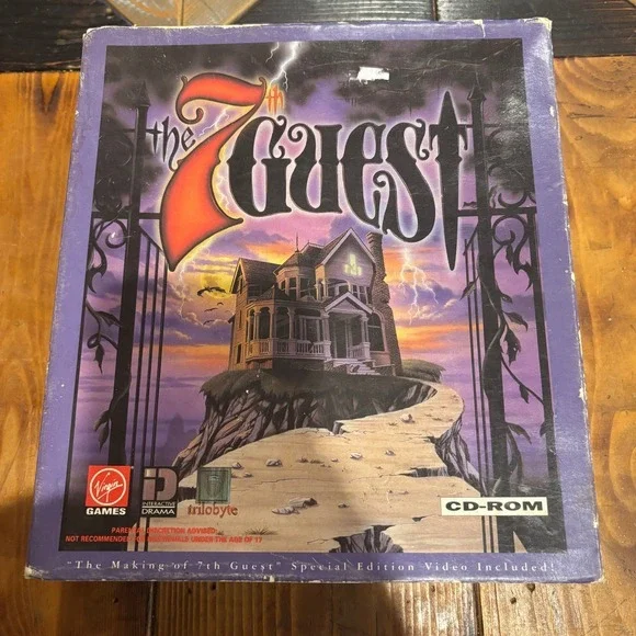 The 7th Guest CD ROM Game Special‎ Edition Video The Stauf Files Used Untested