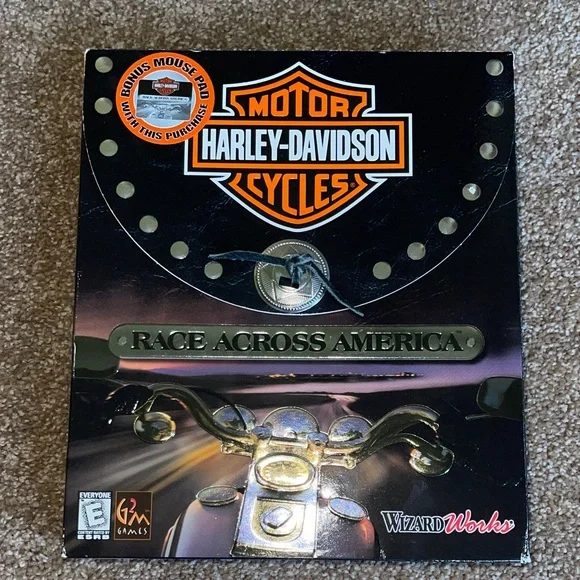 Harley-Davidson right across America CD-ROM