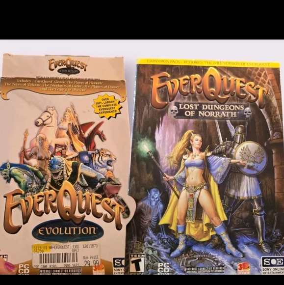 EverQuest Evolution and Lost Dungeons of Norrath PC Game Set