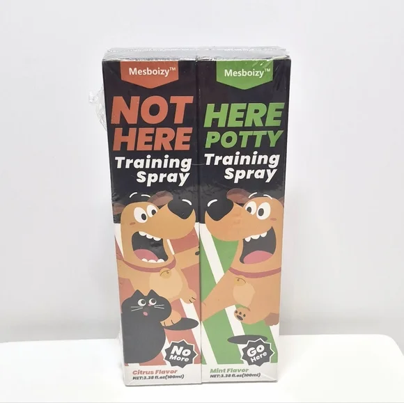 Mesboizy Not Here & Here Potty- Training spray