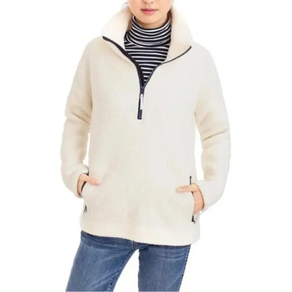 J. Crew Polartec Fleece Half-zip Pullover Jacket nbnn