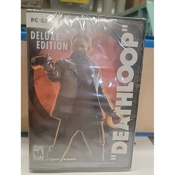Deathloop Deluxe Edition for PC, Deluxe Ed, PC Games New Sealed!